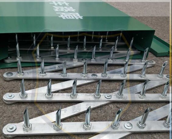 西寧路障爆胎器阻車器規格款號