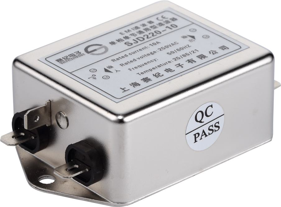 賽紀(jì)電子SJD220-20A單相單線單節(jié)電源濾波器
