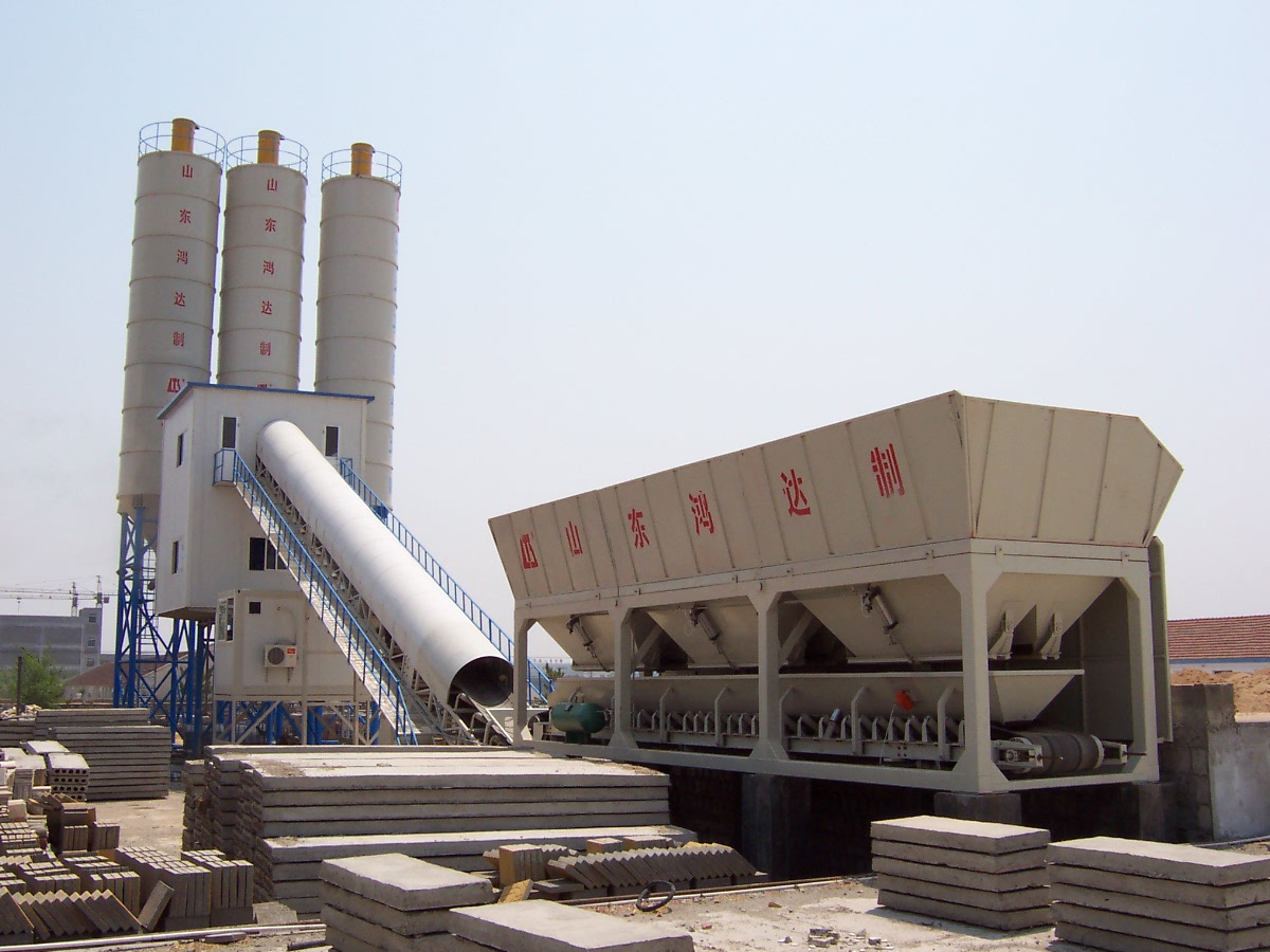 供應鴻達混凝土攪拌站,攪拌站主機(簡易站,移動站,固定站)