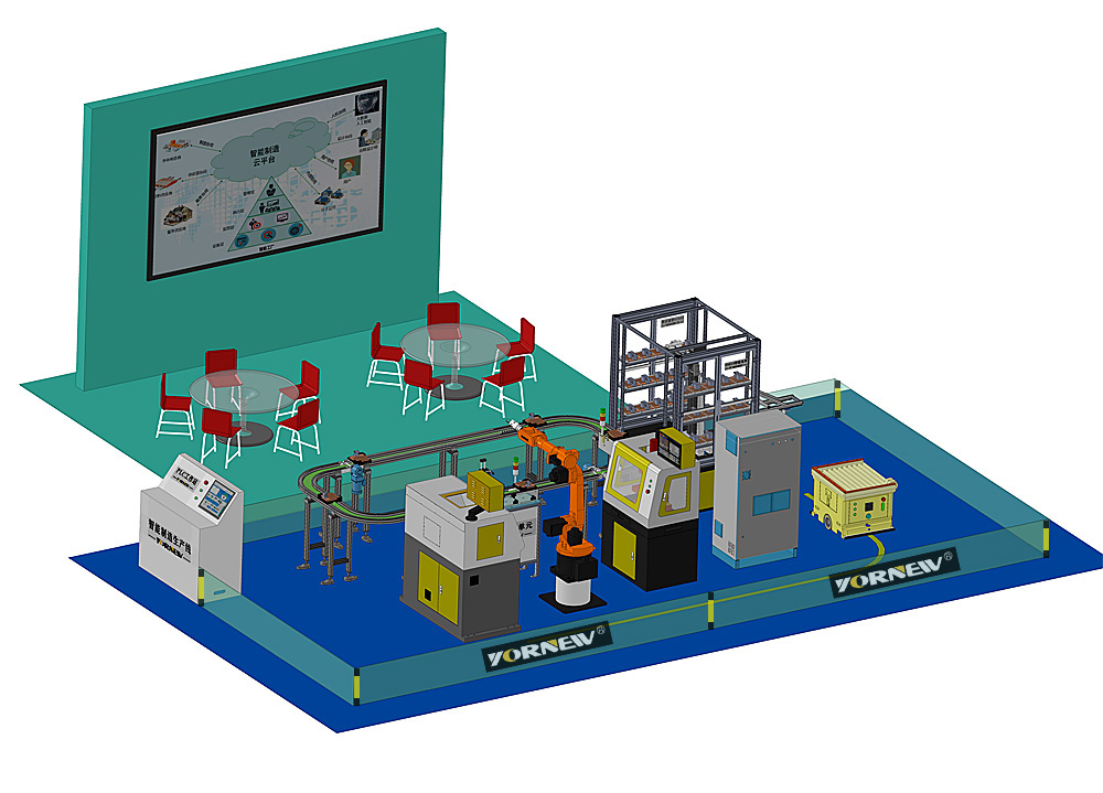 工業4.0智能制造自動化生產線教學方案