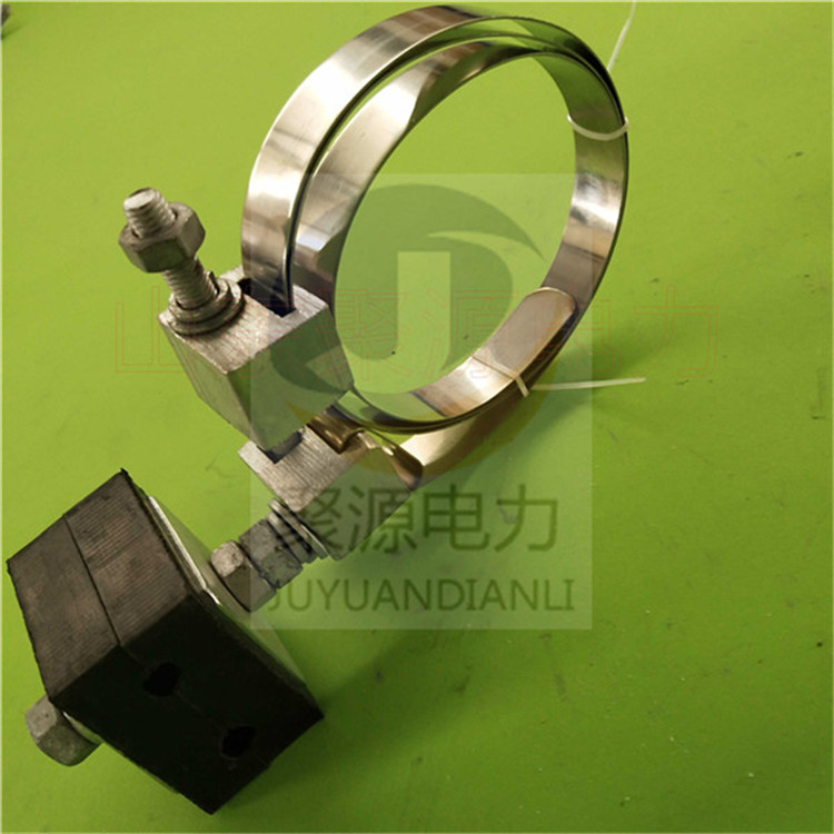 供應ADSS光纜引下線夾抱箍型引下夾具