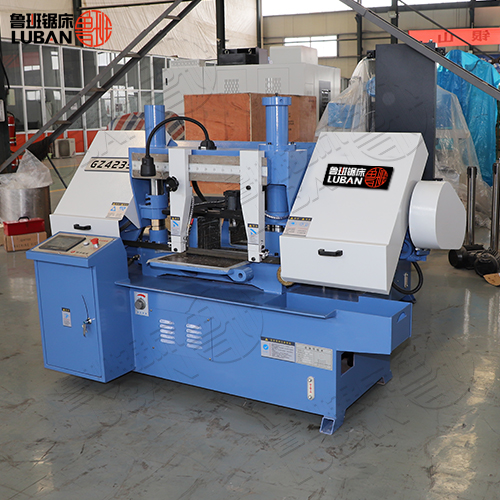 GZ4235雙柱帶鋸床 鋸切鋼筋鋁材 方便快捷