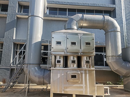 吉林長春不銹鋼噴淋塔「科信環(huán)保」氣旋噴淋塔價格