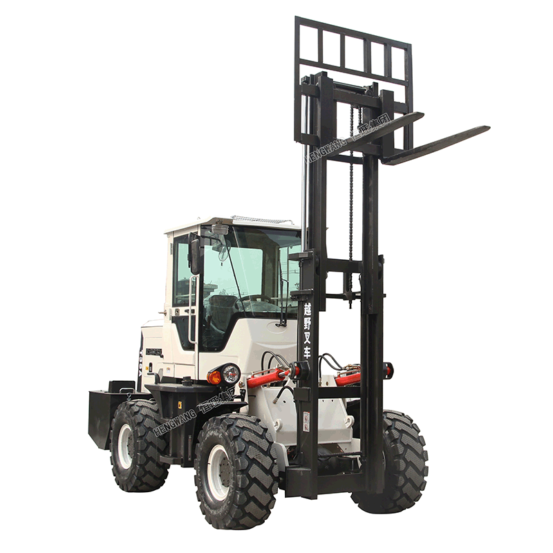 HW-6T越野叉車價格 多功能四驅越野叉車 液壓搬運車