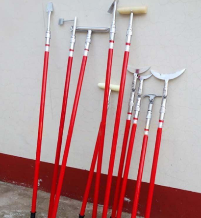 接觸網(wǎng)絕緣除冰桿人工除冰組合工具4節(jié)6米變電站專用打冰桿