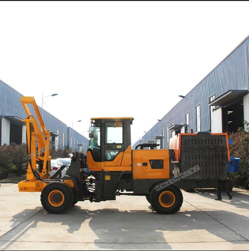 路面道路護欄打樁機空壓機一體機