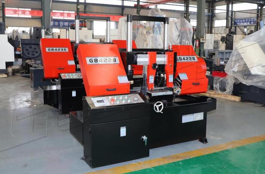 高德數控GB4228金屬帶鋸床 小型金屬臥式帶鋸床