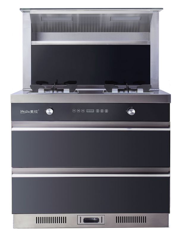 美炊902款集成灶自動清洗一體拉籃集成灶