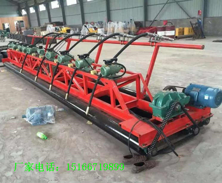 三軸加蛟龍水泥路面震動整平機兩軸混凝土攤鋪機找平機支持定做