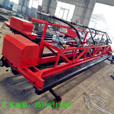 三滾筒混凝土排陣整平機 隧道排水震動棒攤鋪機性能優越靈活快捷