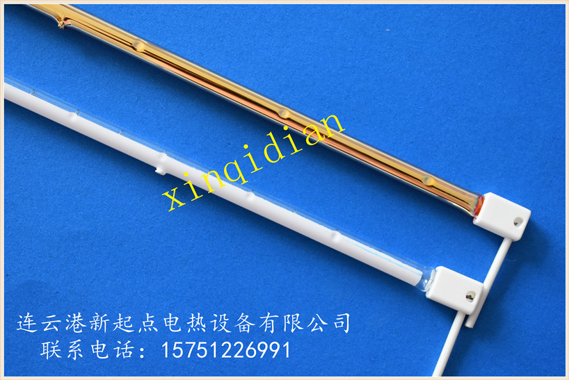 鹵素發(fā)熱燈管石英管廠家 發(fā)射短波紅外線范圍為0.5-2μ