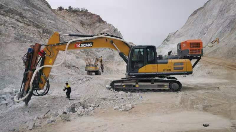 供應液壓劈裂機鑿巖機挖改鉆機鉆進分裂礦山開采設備