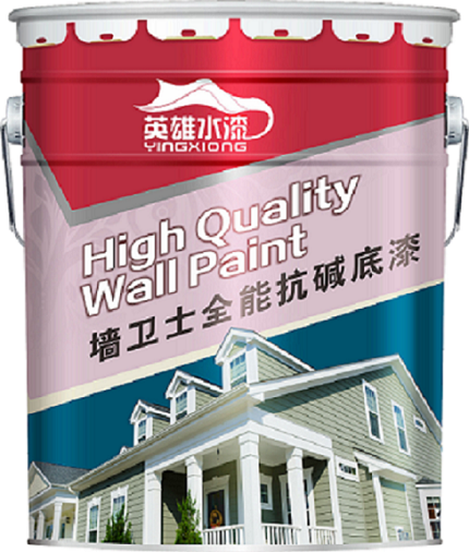 佛山涂料廠家房子裝修英雄水漆HK9101抗堿透明封閉底漆