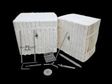 臺車式爐耐火保溫用陶瓷纖維模塊折疊塊