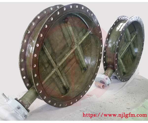 法蘭玻璃鋼蝶閥