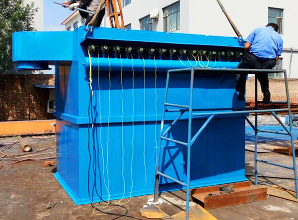 河南新鄉耐火材料廠布袋除塵器廠家|九州環保|除塵設備加工