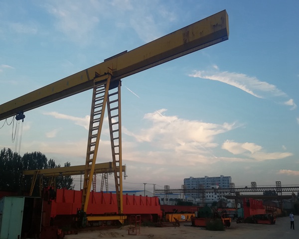 山東臨沂10t龍門吊價格廠家 花架型門式起重機
