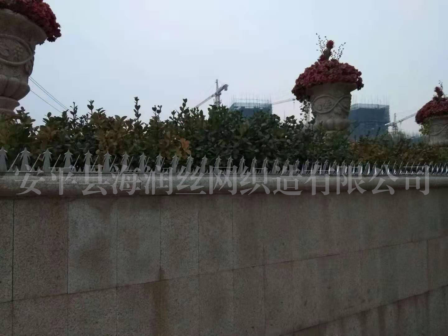 海潤(rùn)絲網(wǎng)生產(chǎn)防爬刺釘 住宅樓外墻防盜刺釘 大中小號(hào)