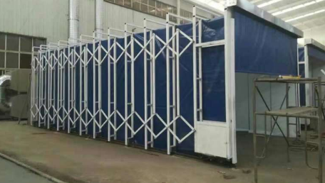 了解下伸縮噴漆房工藝要求