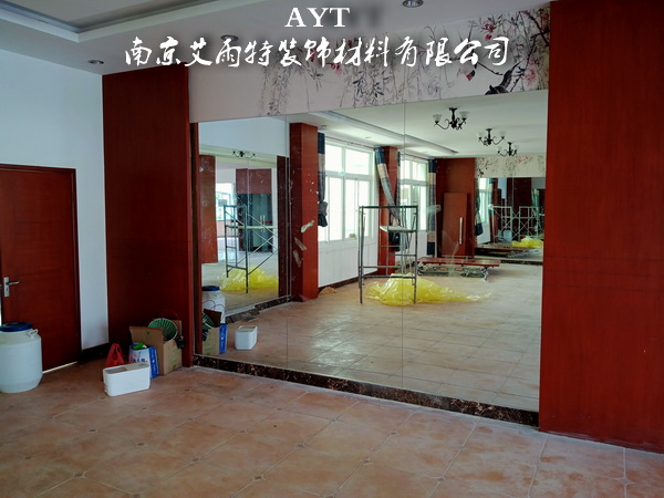 六合健身房鏡子安裝、六合舞蹈房鏡子安裝