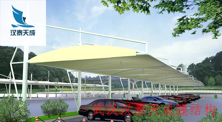 嘉魚縣膜結構設計 嘉魚縣遮雨棚充電樁膜結構施工