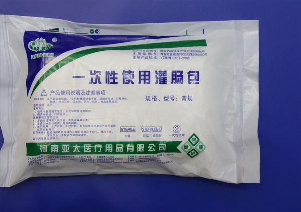 一次性使用無菌灌腸包的配置