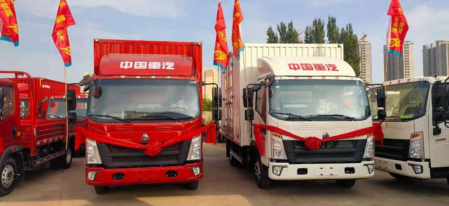 青島重汽豪沃悍將輕卡4米2廂貨在哪買多少錢