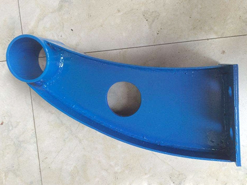 青海鑄鐵橋梁支架加工廠家~明志鑄造廠生產橋梁防撞護欄支架