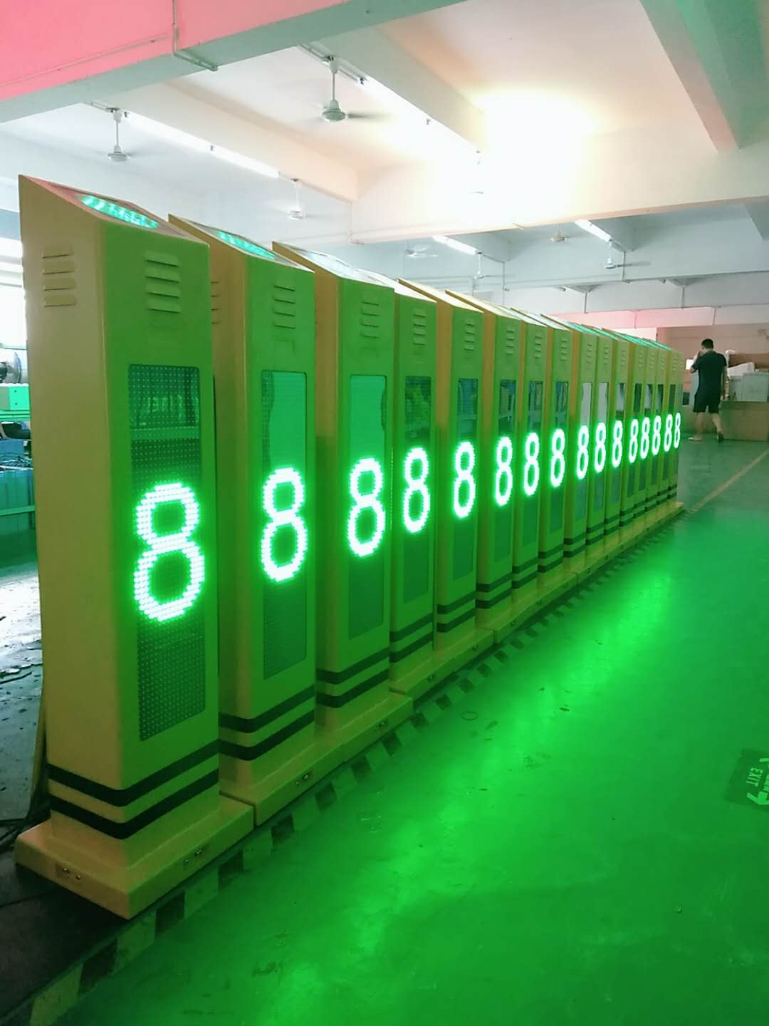 行人過街語音提示樁 紅外感應手機APP調試