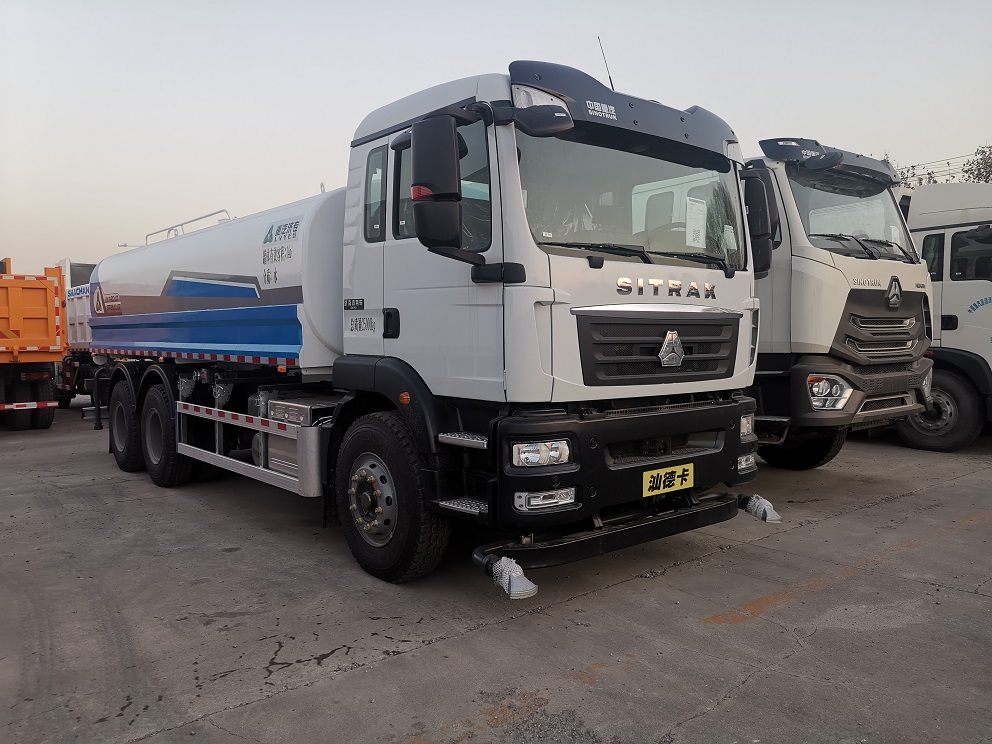 汕德卡20方后八輪國六灑水車報價