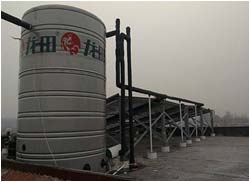 小型賓館太陽(yáng)能熱水工程