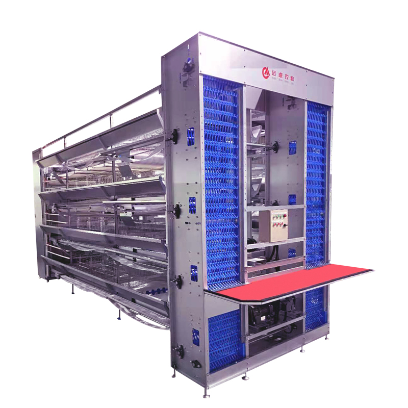 全自動撿蛋機蛋雞籠養殖設備遠卓農牧