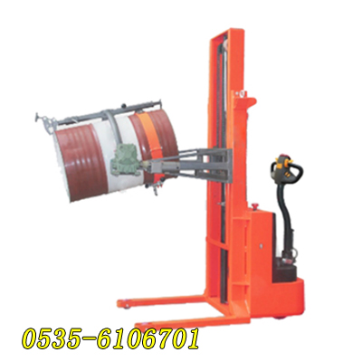 安徽全電動油桶搬運車現貨,油桶搬運車多功能控制手柄操作簡單