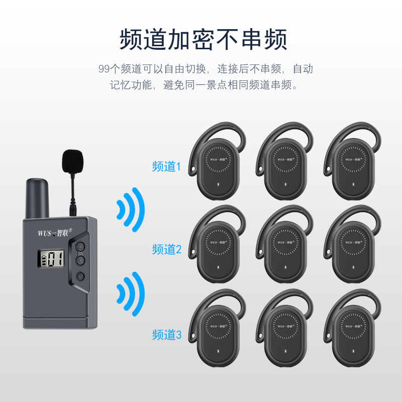 無線講解器 帶團講解器 一對多解說耳麥 政企接待參觀