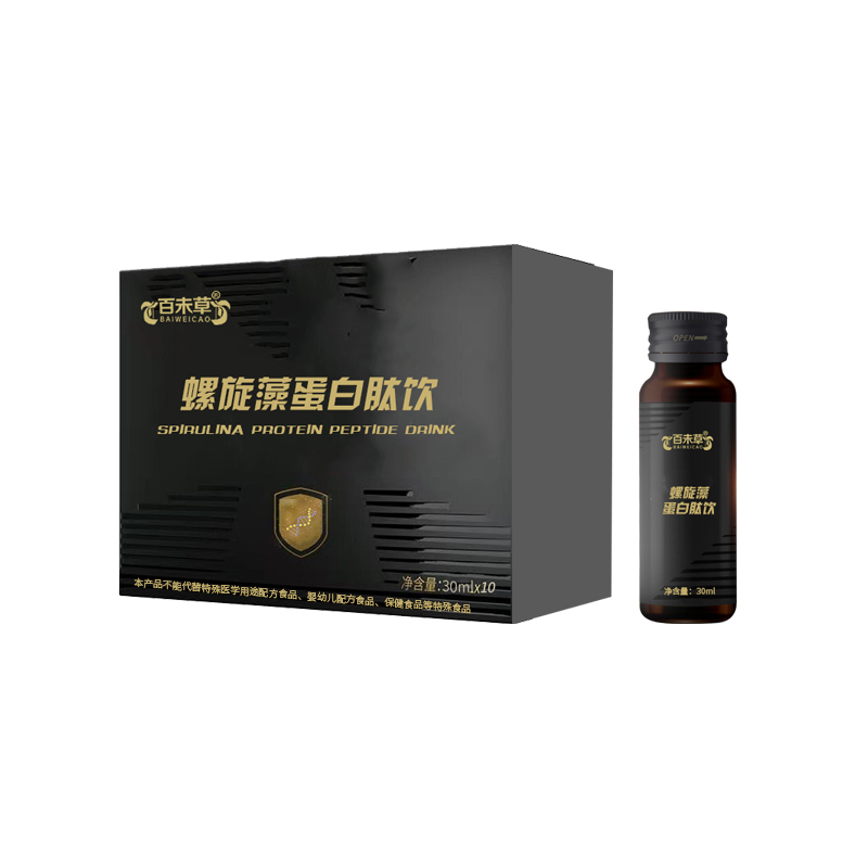 螺旋藻蛋白肽飲品oem加工口服液貼牌定制