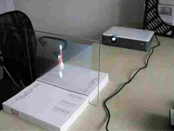 全息成像玻璃 全息360度成像玻璃 3D幻影成像全息投影玻璃