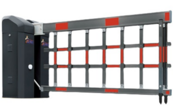 雙機箱加高空降閘智能重型抗風道閘機小區門禁自動車牌識別升降桿