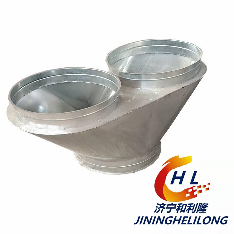 礦用分風器 直徑600mm風道分流器 雙風機自動切換裝