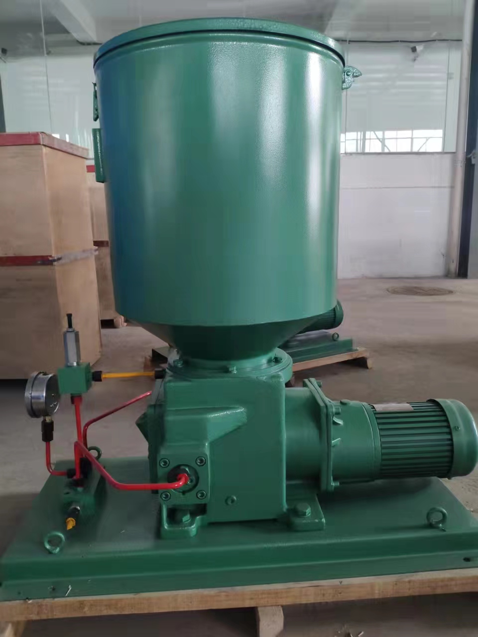 盛景科技干油集中智能潤滑系統電動潤滑泵