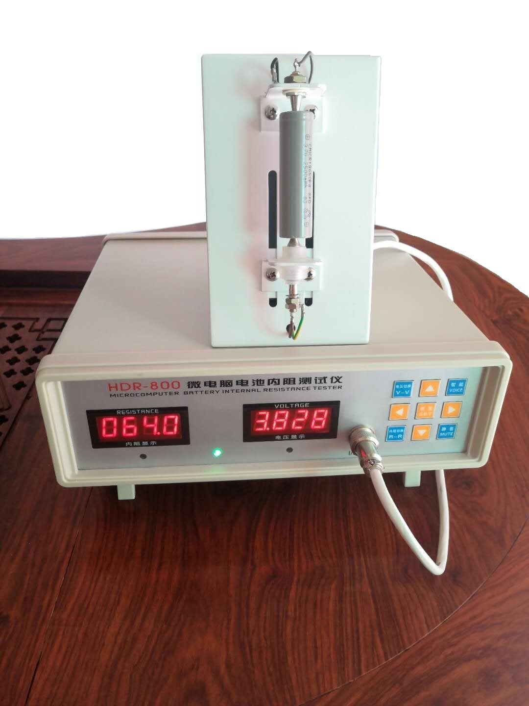 HDR-800微電腦電池內阻測試儀智能電池內阻測試儀