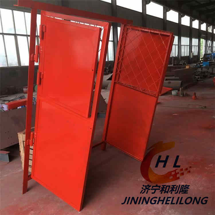加工定制礦用防火柵欄兩用門 鋼制防火密閉門