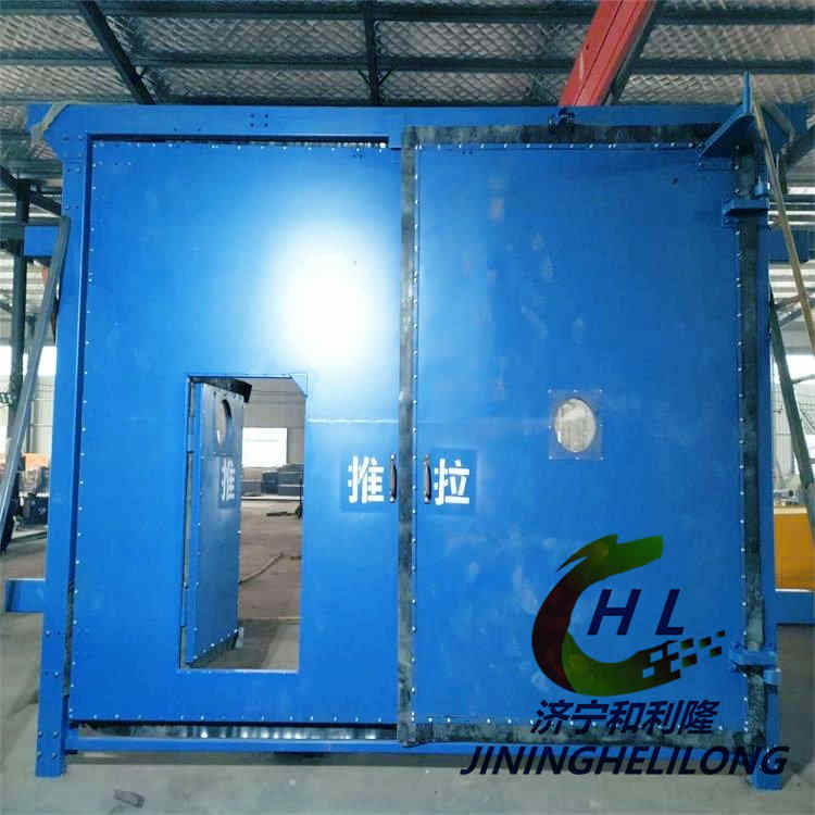 井下防水密閉隔離門 礦用全自動無壓風門 防爆防火避難門