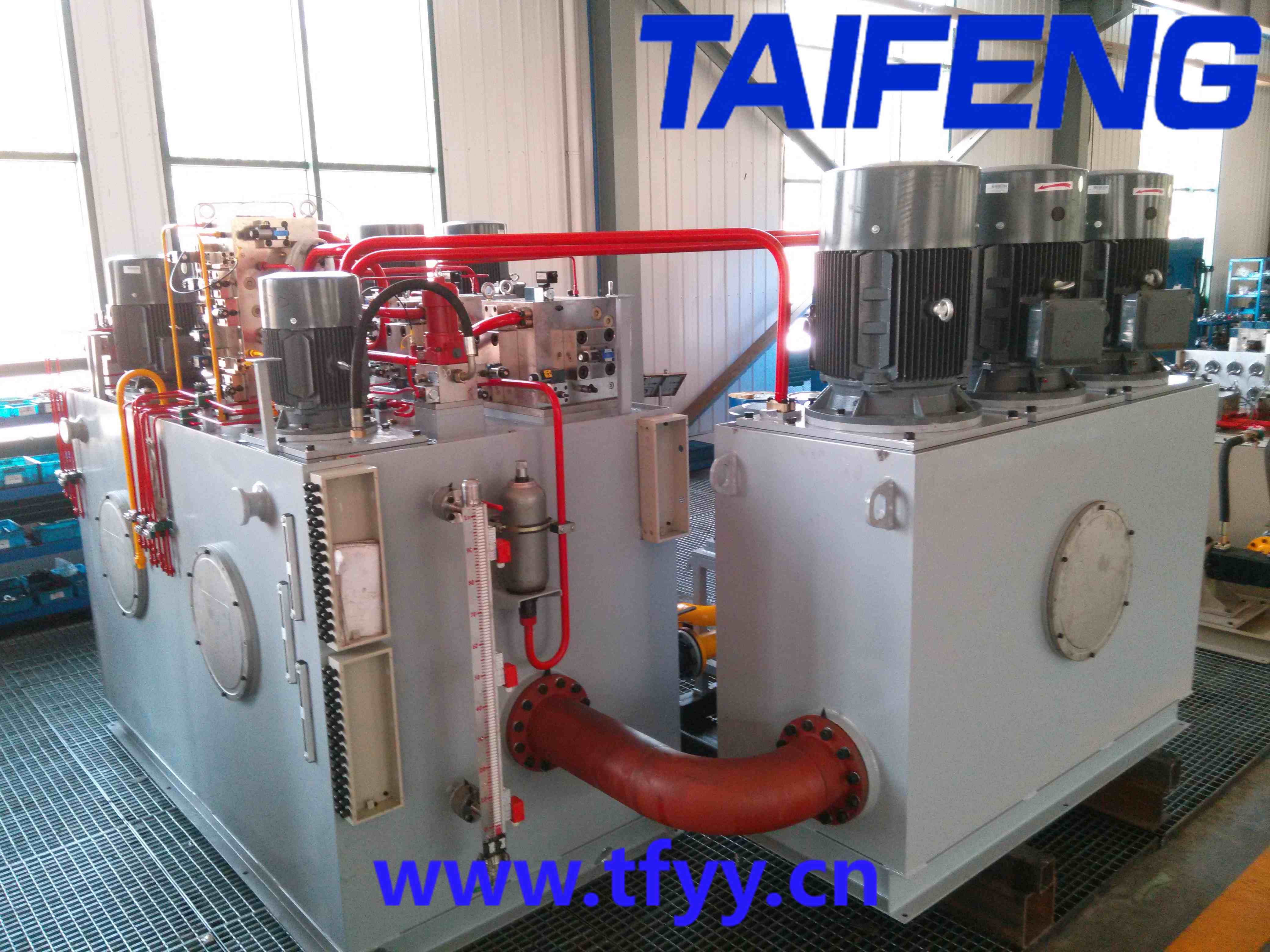 廠家加工定制大噸位龍門剪插裝閥組液壓系統