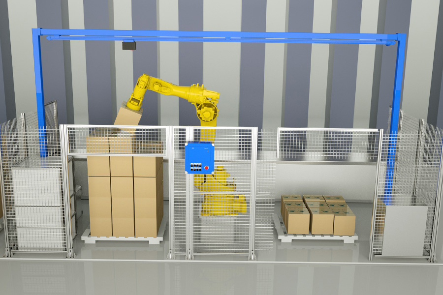 3D視覺引導紙箱拆碼垛