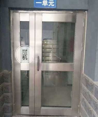 不銹鋼樓宇門生產廠家，河北樓宇門廠家，滄州樓宇門廠家