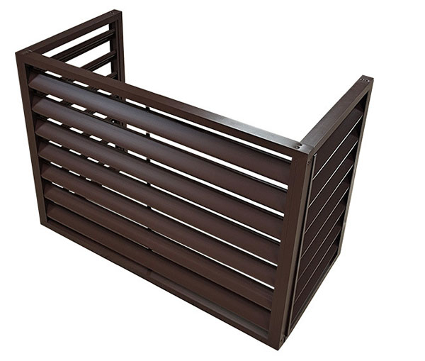 河北滄州任丘空調外機罩護欄百葉窗生產廠家