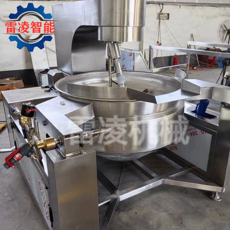 全自動行星攪拌鍋 多爪行星攪拌炒鍋 火鍋底料自動炒鍋