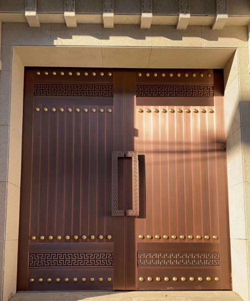 任丘銅門生產(chǎn)廠家,滄州銅門,河北銅門廠家安裝