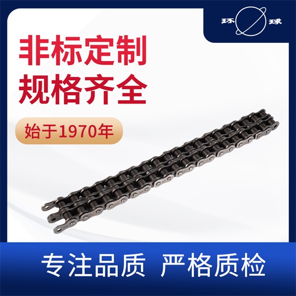 A系列短節(jié)距精密滾子鏈 傳動鏈 環(huán)球鏈條