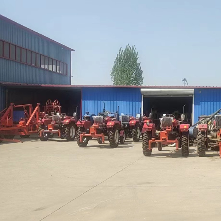 拖拉機繞線機 電力工程牽引機 四輪改裝雙卷筒絞磨機